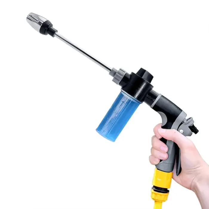 Pistolet à eau domestique multifonctionnel pour arrosage, pot à mousse, lavage de voiture, pistolet