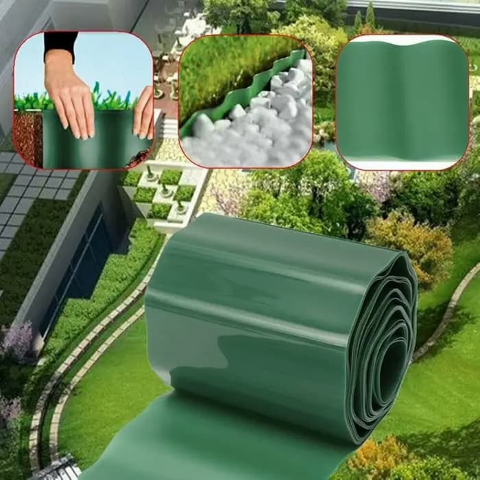 9M jardin herbe pelouse bord bordure clôture chemin Flexible pelouse bordure extérieure paysage clôt