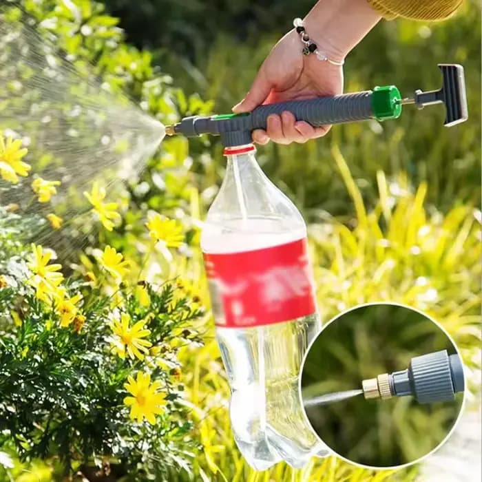 Pulvérisateur réglable, bouteille de boisson, buse à tête manuelle, pompe à Air haute pression, outi
