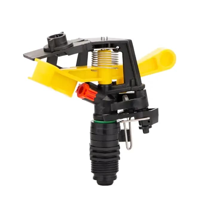Arroseur à percussion à pointes réglables, buse d'arrosage agricole de jardin, d'argile de la pelous