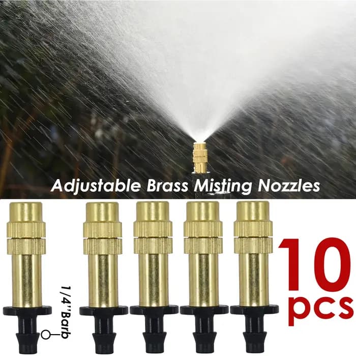 KESLA 10 pièces 6 Types Micro Irrigation goutte