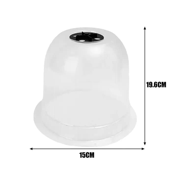 Mini cloches de serre en plastique réutilisables