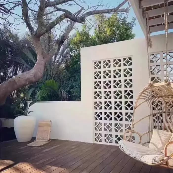 Les moules en ciment sont utilisés pour la décoration ajourée des murs intérieurs et extérieurs du j