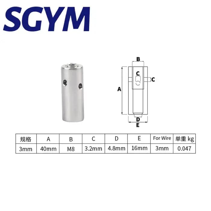 SGYM-Analyste de treillis en acier inoxydable pour plantes grimpantes, mur vert, moyeux de fil, câbl