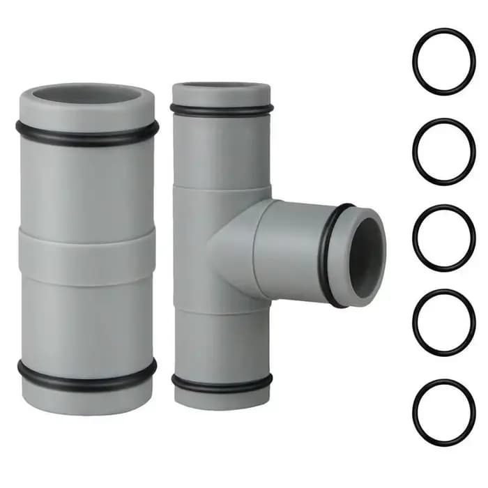 Connecteur de pompe de piscine en forme de T, connecteur de tuyau de 32mm, accessoires de Joint de p