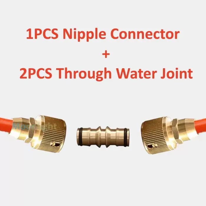Connecteur rapide à filetage 1/2, adaptateur d'arrosage de jardin en laiton, tuyau d'irrigation gout