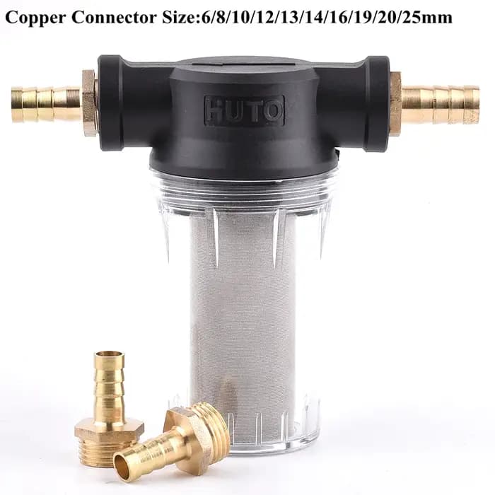 1 / 2 "Garden Water Pipe Filter agriculture irrigation impuretés pré - Filtre Aquarium pompe à eau f