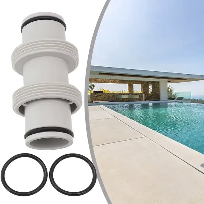 Adaptateur d'extension de tuyau pour assujetà piston fendue Intex, connecteur droit de piscine, adap