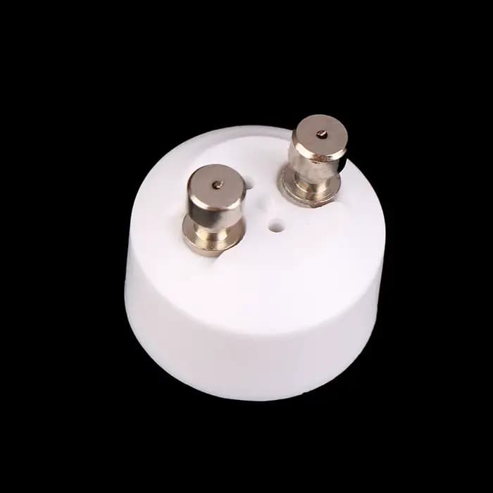 Base de douille en céramique de haute qualité GU10 à MR16, ampoule LED halogène G4 GU5.3 GY6.3 broch