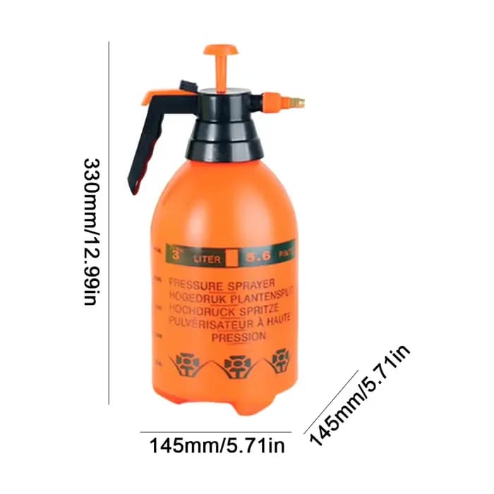 Pulvérisateur à pression pompé 2L/3L, pompe à Compression d'air, pulvérisateur à pression manuel, ar