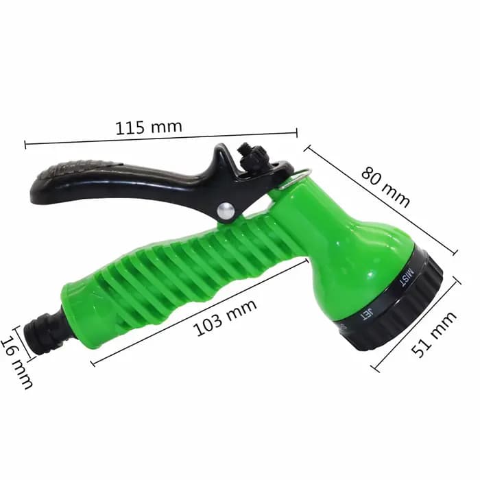 Pistolet de pulvérisation d'arrosage à haute pression, plante de jardin, pistolet d'arrosage de fleu