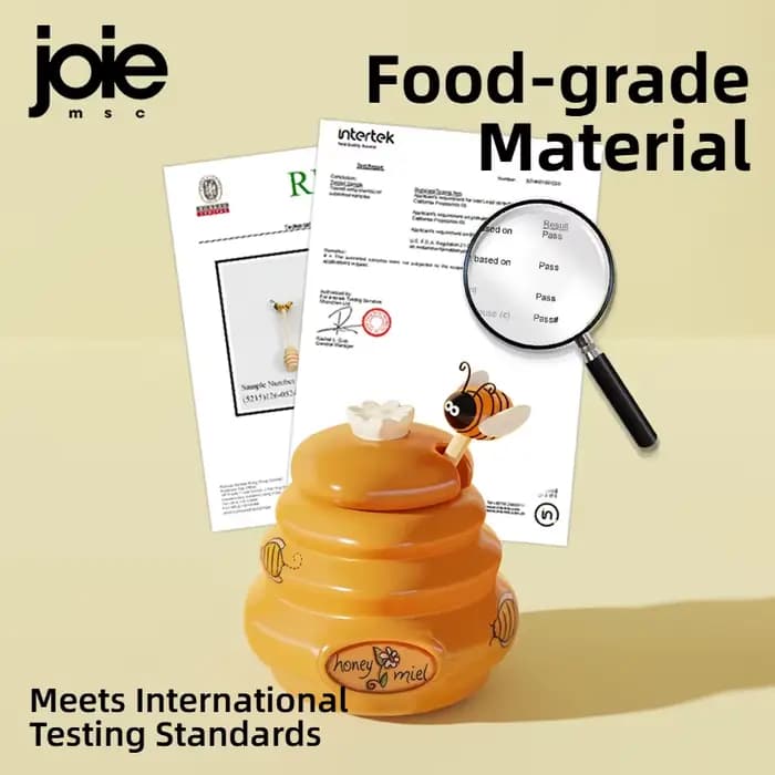 Joie pot de stockage de miel en céramique 150ml et pot