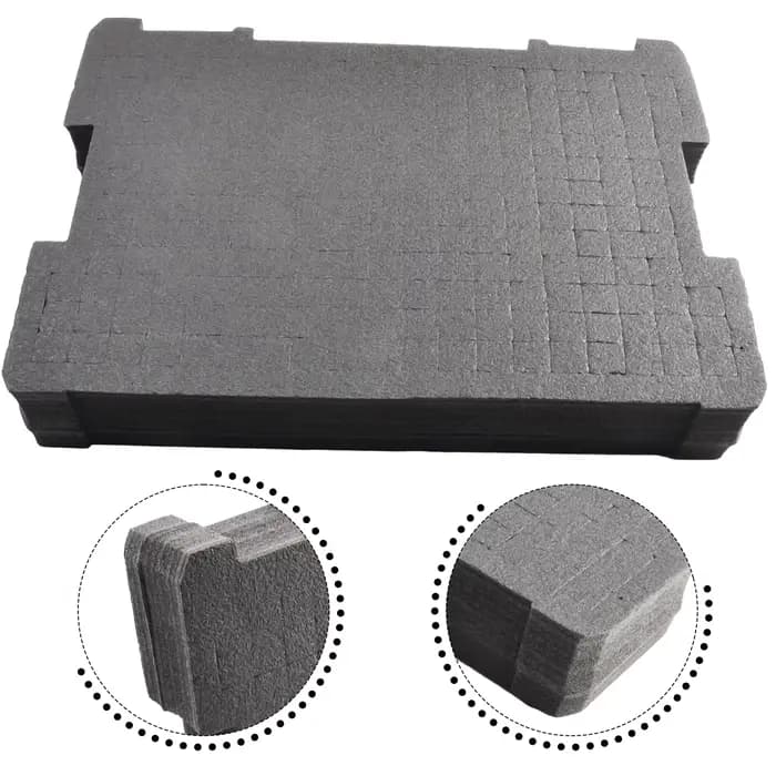 Personnalisez facilement votre stockage d'outils avec l'insertion en mousse DWST88801 adaptée aux bo