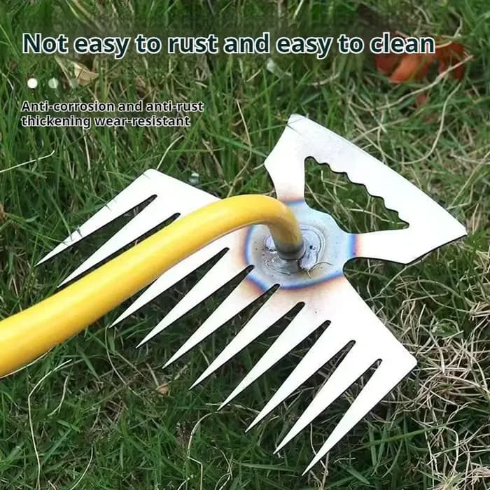 Outils de jardinage 2-en-1 : Pelle à désherber et à planter