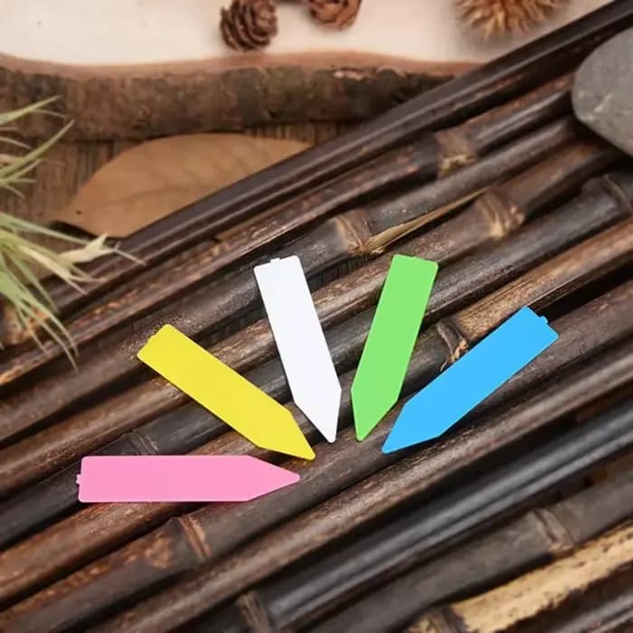 Étiquettes en plastique pour plantes de jardin, 5x1cm, 500 pièces, marqueurs de pépinière, pots de f