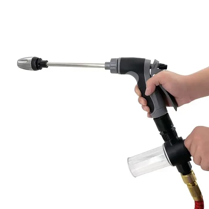 Pistolet à eau haute pression Portable, nettoyage du métal réglable, Machine de lavage de voiture, b