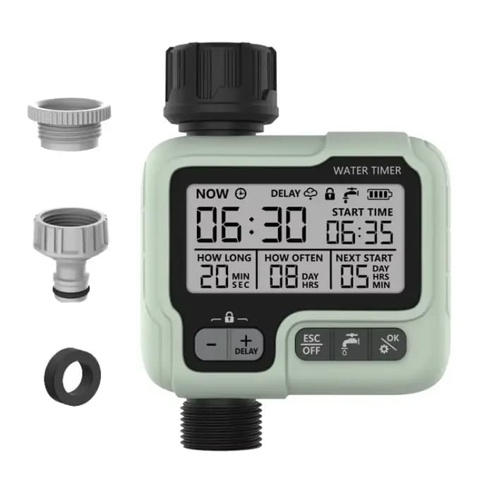 Programmateur d'arrosage automatique HCT-322, machine d'irrigation numérique de jardin, arroseur int