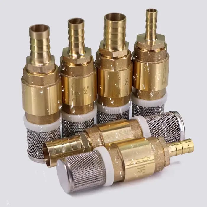 Adaptateur de tuyau de clapet anti-retour pagode 6-25mm 1/2 pouces avec filtre, Valve unidirectionne