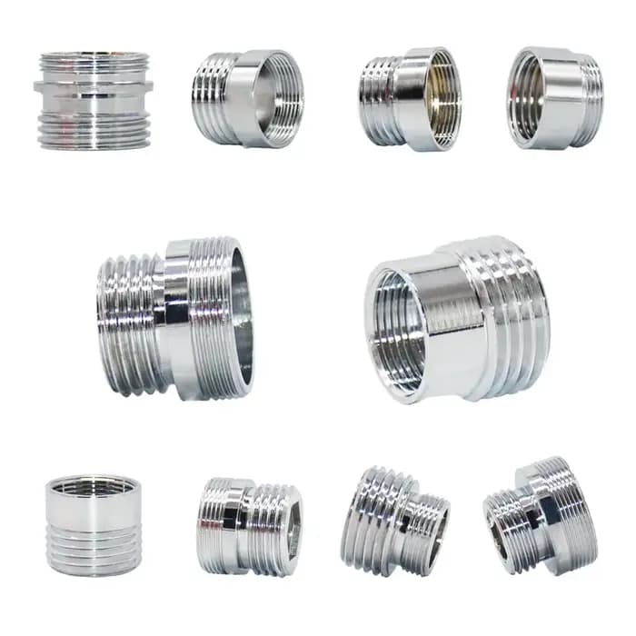 Connecteur en laiton à filetage 1/2 toM16 M18 M20 M22 M24 M28, Joints de robinet, accessoire de puri