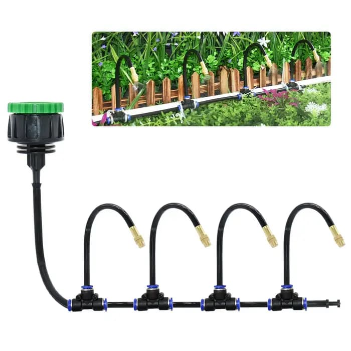 Kit de système de pulvérisation de flexion bricolage, serre, jardin, fleurs, arrosage des plantes, d