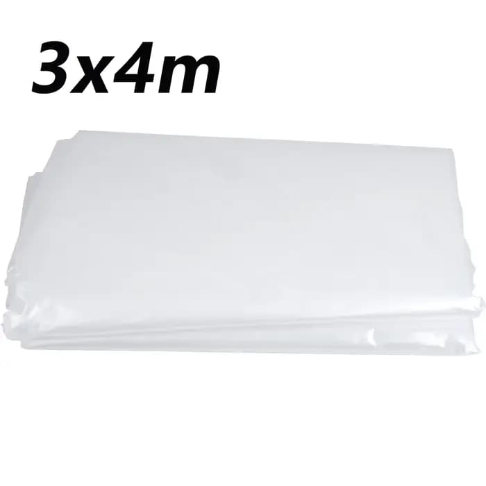 Protection contre le froid pour plantes, feuille de plastique transparent en polyéthylène, couvertur