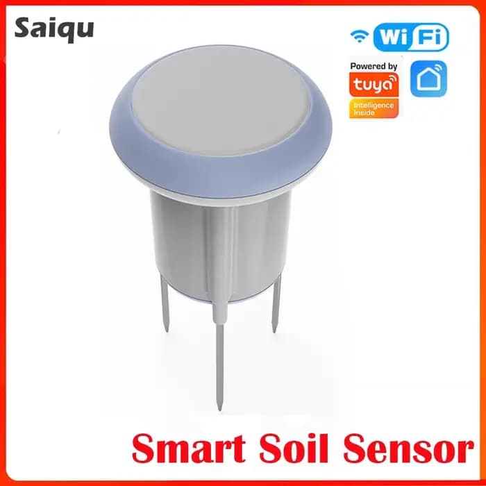 Tuya – capteur de sol intelligent sans fil 3 en 1, moniteur de santé du sol intelligent à énergie solaire pour le jardinage et l'agriculture intelligents