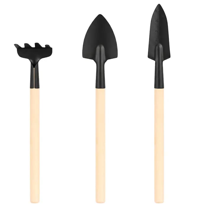 Ensemble de 3 mini-outils de jardinage portables