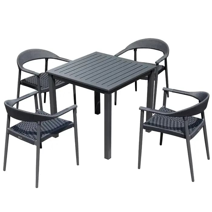 Ensemble de meubles de jardin haut de gamme KT, ensembles de Table d'extérieur pour hôtel, Restauran