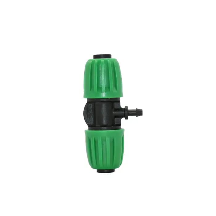 Connecteur de tuyau PE 16mm 1/2x1/4 pouces, séparateur d'eau, coude en T, bouchon d'extrémité du rob