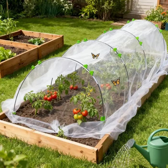 Cerceaux de serre pour Tunnel de culture, Kits de Support pour plantes arquées, plantes végétales, S