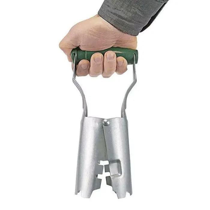 1 pièce Outil agricole multifonctionnel pour le jardinage : semoir à fleurs, repiqueur de semis et planteur de légumes à perforation