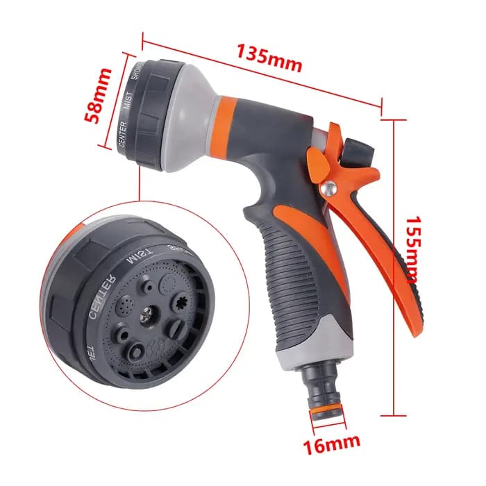 Pistolet à eau en mousse de jardin