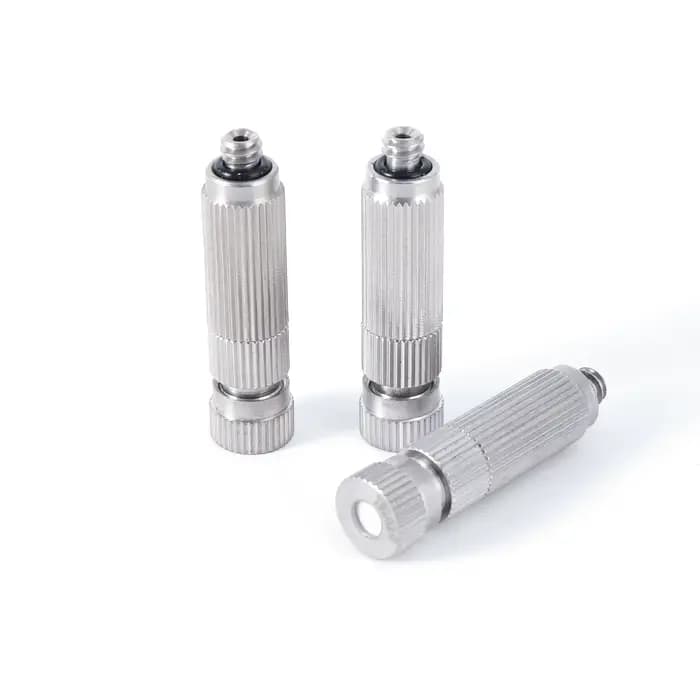 Buses de brumisation d'eau de jardin haute pression, 50 pièces, avec filtre à l'intérieur de 0.1mm ~