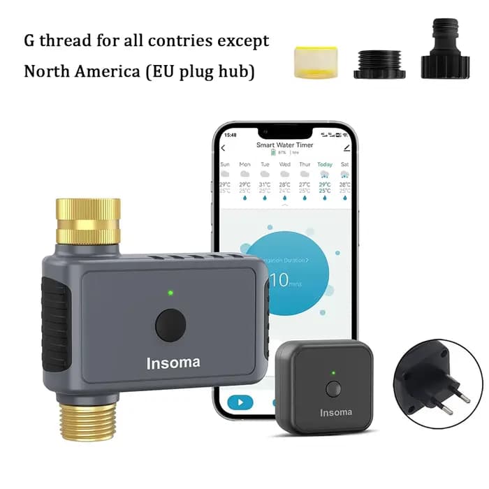 Insoma – minuterie d'arrosage automatique Wifi