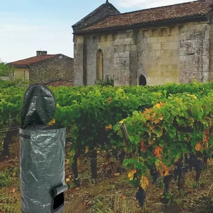 Compositeur de jardin, sac de Bio-Fermentation écologique avec fermeture éclair et Double poignées, bac à Compost pliable, 1 pièce