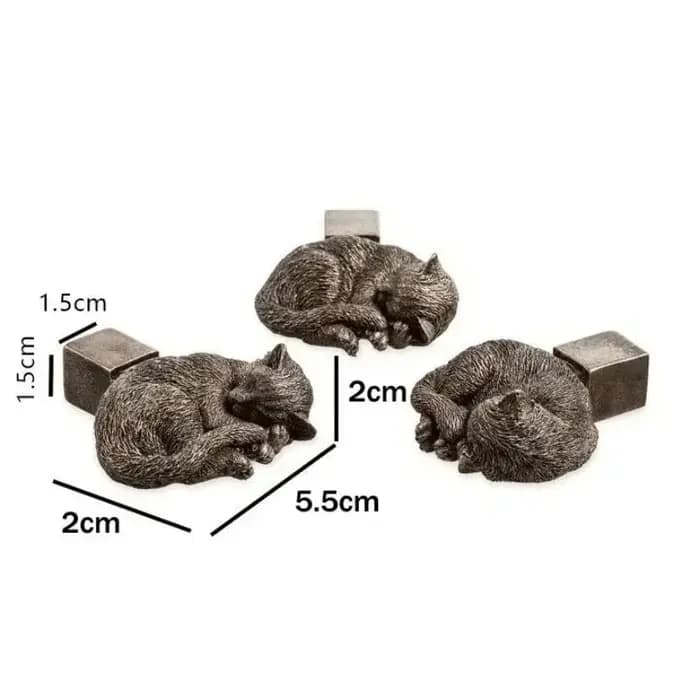 3 pièces Pot de fleur pieds support forme animale chat chien lapin Pots de plantes Risers Pad extérieur jardin résine Pot pied plante bonsaï supports