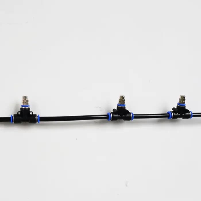 Kits d'atomisation de pulvérisateur en cuivre réglables, buses de 6 à 12MM de diamètre extérieur + c