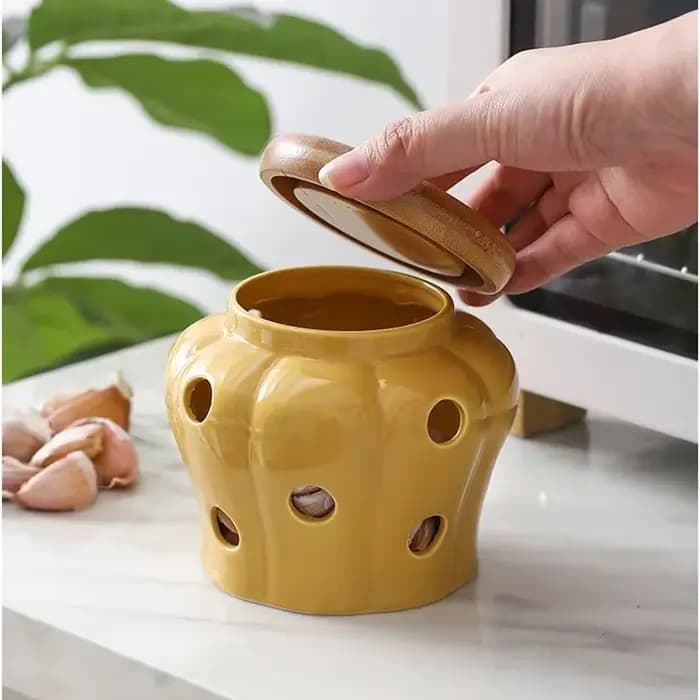 Pots de Aliments en céramique évidée
