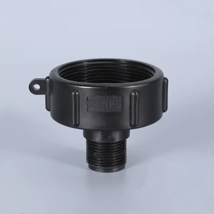 Adaptateur de réduction pour réservoir d'eau IBC, filetage fin S60 durable vers filetage fin 3/4'',