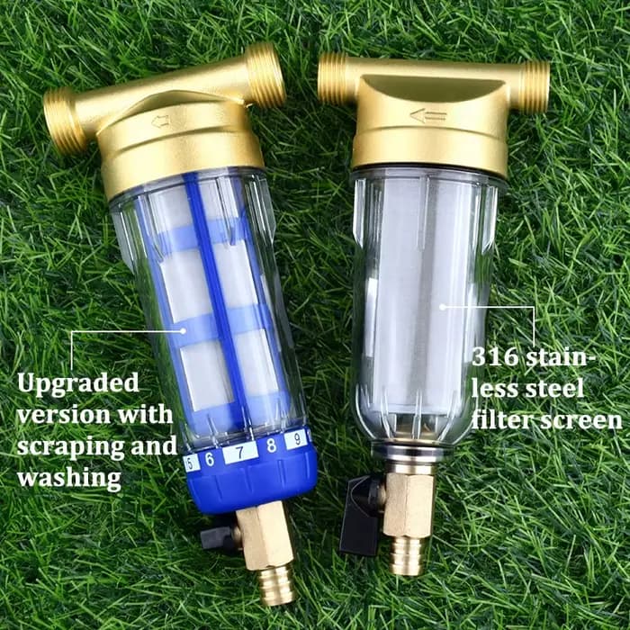 Purificateur à mailles en acier inoxydable pour lavage à contre-courant, préfiltre Central, filtre à