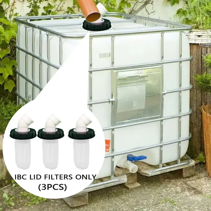 Filtre à eau de pluie multifonctionnel pour ventilation, filtre en nylon précieux respirant, couverc