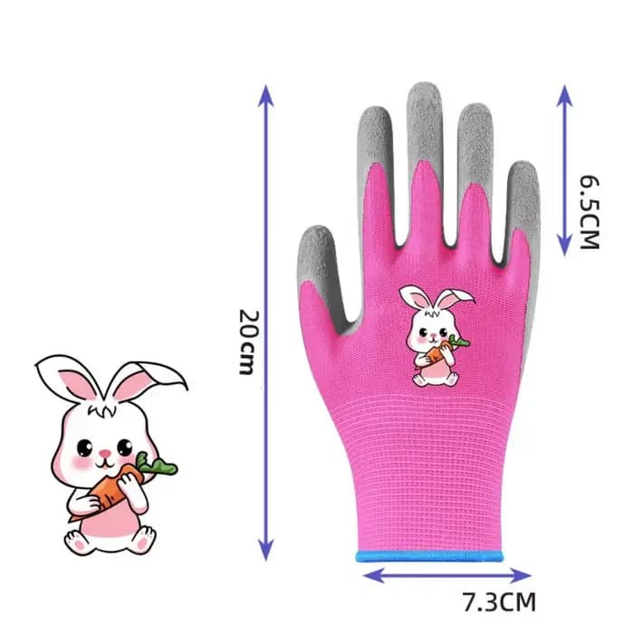 Gants de jardinage imperméables pour enfants, antidérapants, respirants, gants de travail de jardina