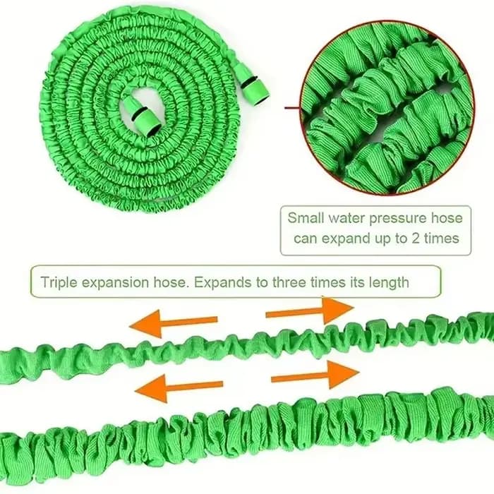 Tuyau d'arrosage magique extensible à haute pression