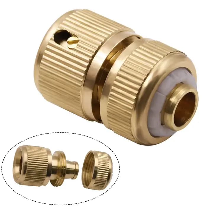 Connecteur de tuyau d'arrosage 1/2 ", adaptateur de robinet de tuyau d'arrosage pour réparation de T