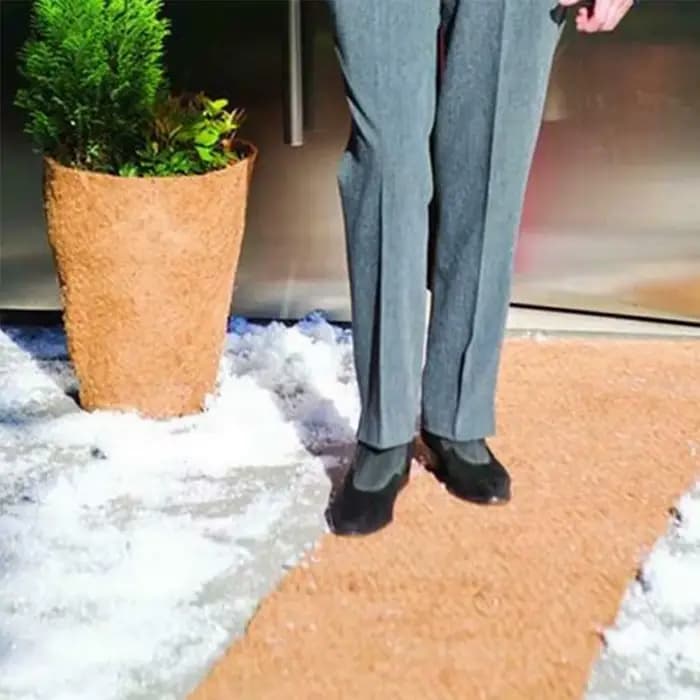 4 TANAMP-Doublure en fibre de palmier, rouleau en vrac, tapis en polymères, panier de fleurs, pot de