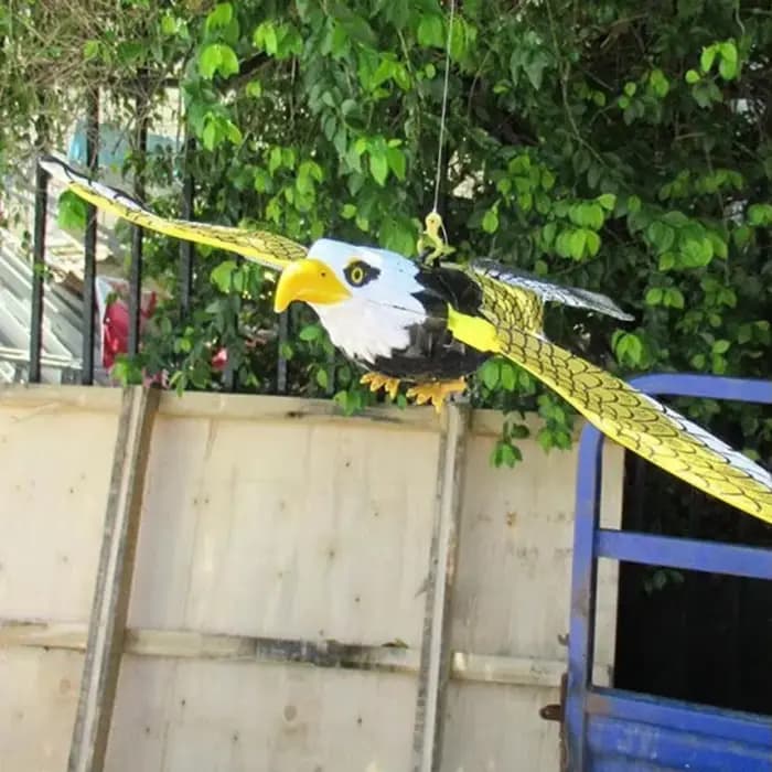 Faux leurre de faucon volant, dispositifs de dissuasion des oiseaux, répulsif de Pigeons pour effray