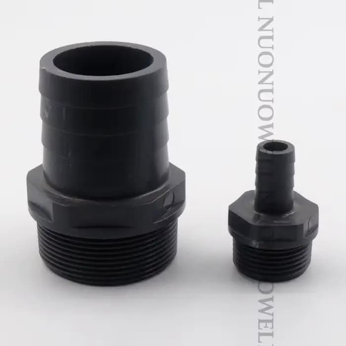 Connecteur de filetage mâle en plastique, pagode O.D 16 ~ 50mm à 1 "~ 2", raccords de tuyaux d'irrig