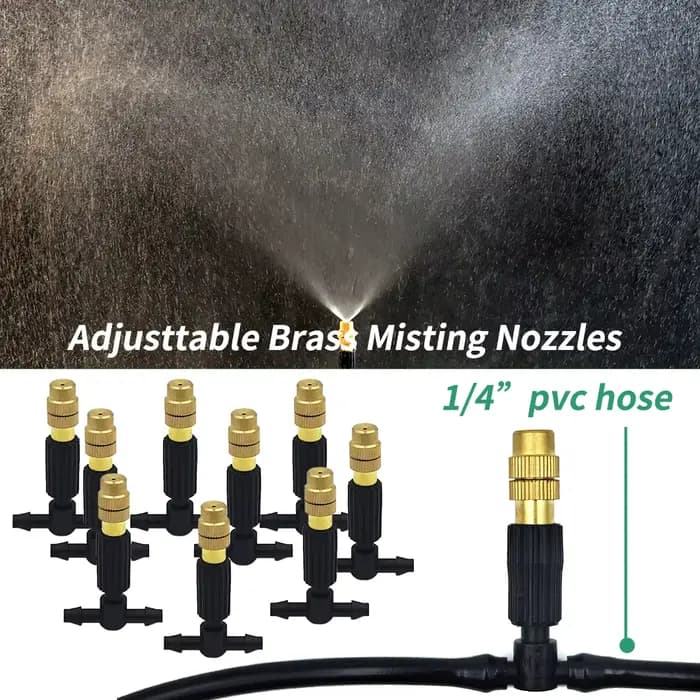 WUJIE 5M-30M système de refroidissement par brumisation extérieure d'irrigation de jardin arrosage 1