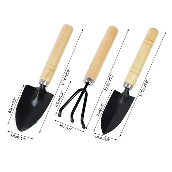 3 pièces/ensemble Mini ensemble d'outils de jardin pour plantes