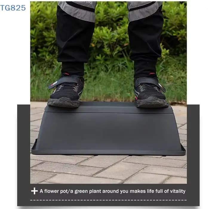 Pot de fleurs auto-absorbant pour culture de légumes d'intérieur avec trou de drainage et corde absorbante